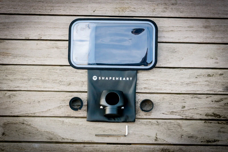 Shapeheart - Magnetischer Telefonhalter, der mit dem Fahrradcomputer  kompatibel ist (ohne Hülle) - Shapeheart Store